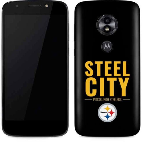 NFL Pittsburgh Steelers Team Motto Moto E5 Play Skin